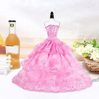 1 Pcs Doll Dress Cloth Gown Plastic Demountable Display Support