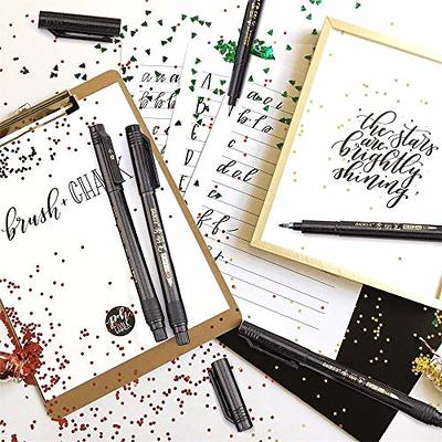 Modern Calligraphy Set for Beginners: A Creative Craft Kit for Adults Featuring Hand Lettering 101 Book, Brush Pens, Calligraphy Pens, and More [Book]