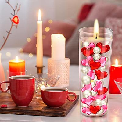 Valentine\'s Day Vase Filler Pearl Vases Fillers Transparent Water Gel For  Home Table Party Decor