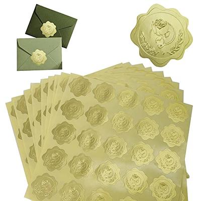 Wax Seal Stickers for Wedding Invitation Envelope Scrapbooking