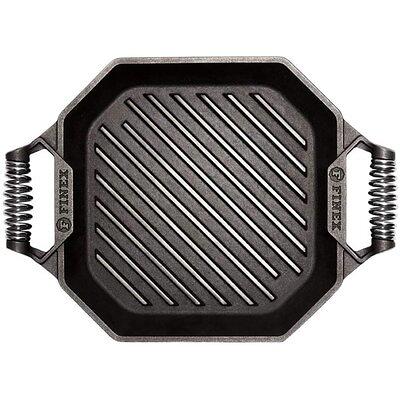 Round Grill Pan - Iron - Beech Handle - Non-stick Design from Apollo Box
