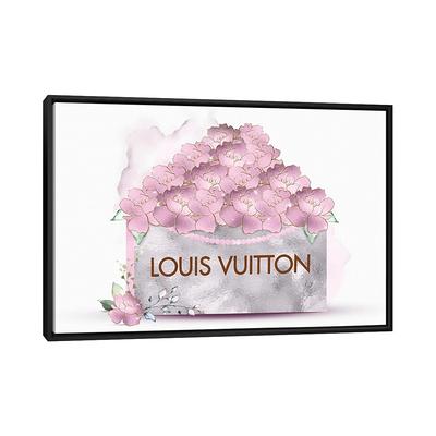 Louis Vuitton Bag Canvas Print by Mercedes Lopez Charro