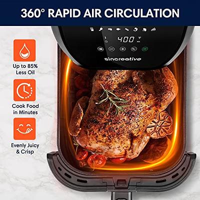 Cooks 5.3 Quart Air Fryer: Fast Cooker & Airfryer