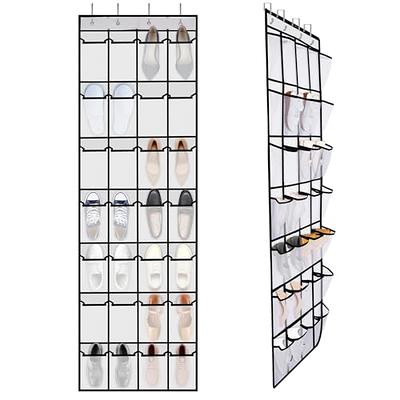 28 Large Mesh Pockets Over The Door Shoe Rack Hanging Shoe Organizers for  Closet Hanging Shoe Rack Storage Holders Hanger