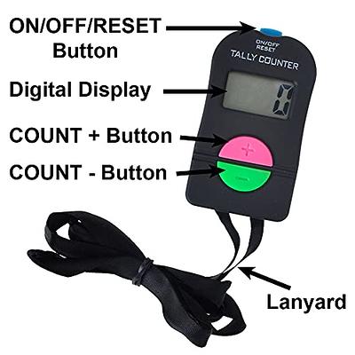 Digital Clicker Counter Hand Tally Golf Electronic Number People