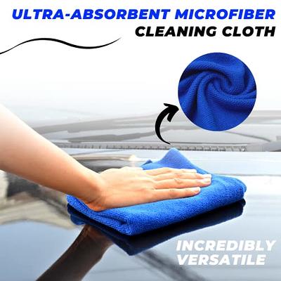 Microfiber Cleaning Cloth Towel Rag Car Polishing No Scratch Auto Detailing