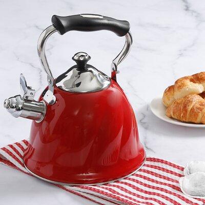 Mr Coffee Harpwell 2 qt Whistling Tea Kettle