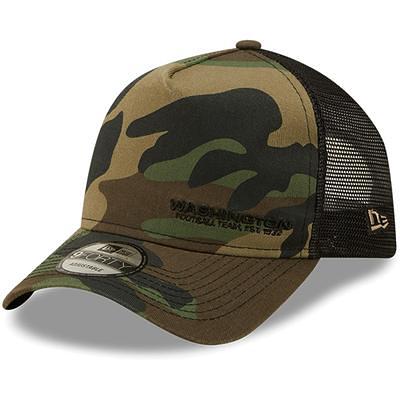 New Era Minnesota Vikings Camo 9Forty A Frame Trucker Snapback Hat