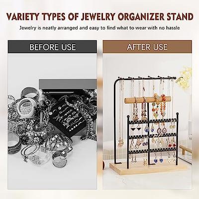 Jewellery Organiser Stand  Jewelry Tree For Earring, Necklaces, Bracelets  Holder Jewellery Display Stand Organizer - Yahoo Shopping