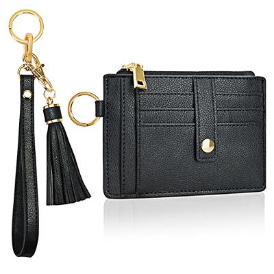 CHIWUTECH Wristlet Keychain Wallet, Leather Wrist Bracelet Strap