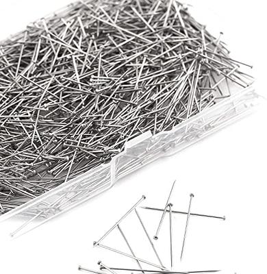 AIEX 1000 Pieces 1 Inch Sewing Pins Head Pins Fine Satin Pin