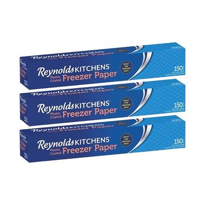 2X ~ Reynolds Freezer Paper Plastic Coated 150 Sq ft. Freezer Storage Meat  Wrap