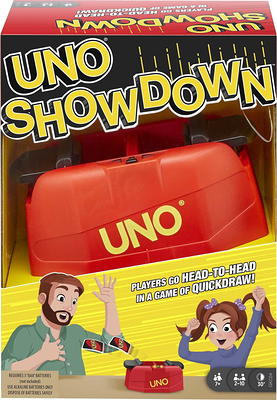 UNO Showdown Card Game for Game Night with Electronic Card Launcher  Featuring Lights & Sounds - Yahoo Shopping