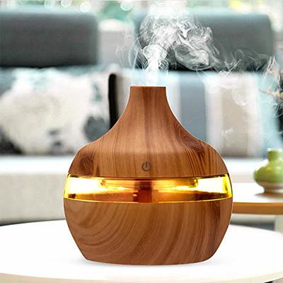 Lecdura Glass Essential Oil Cordless Diffuser Humidifier, Wireless