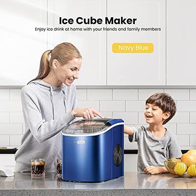 VIVOHOME Ice Cube Maker Countertop Machine with Self Cleaning Function, VIVOHOME