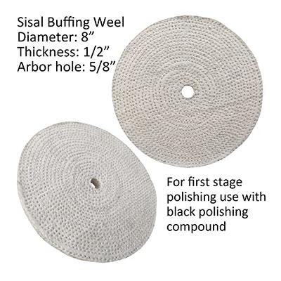 Sisal Drum Buffing Polishing Wheel