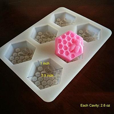 Bee Honeycomb Silicone Soap Mold Soap Mold Silicone Molds Plaster