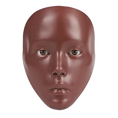 3D Reusable Makeup Practice Face Plate Silicone Makeup Mannequin