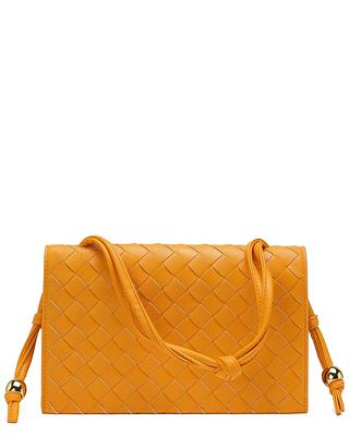 Tiffany & Fred Quilted Sheepskin Leather Crossbody/Shoulder Bag