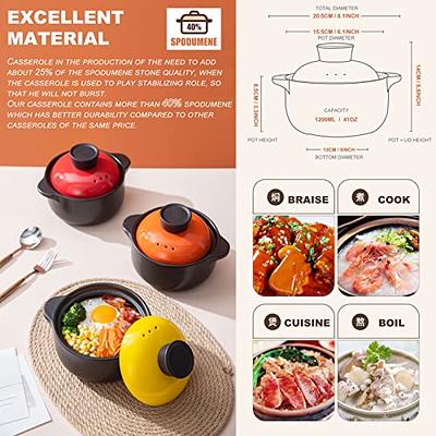 Homikit 4QT Stock Pot, 18/10 Stainless Steel Small Cooking Pot with Lid for  Boil Stew Fry, Metal Round Pasta Soup Sauce Pot Great for Home Kitchen