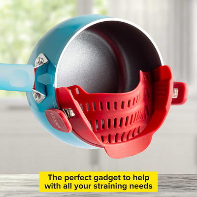 This clip-on strainer from  will be your new favorite