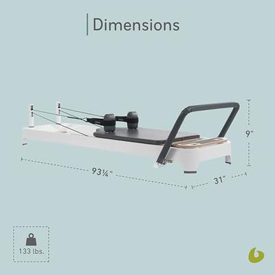 Balanced Body Allegro 2 Pilates Reformer with Standard Steel Footbar,  Pilates Exercise Equipment for Home or Studio, Storm Upholstery - Yahoo  Shopping