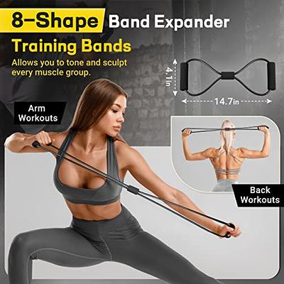 Resistance Bands Set - Workouts Bands for Men and Women, Exercise