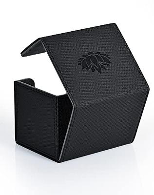 Card Guardian - Premium 100 Card Deck Box with Dice Compartment for Trading  Card Games TCG (Black) Compatible with Magic the gathering (MTG)