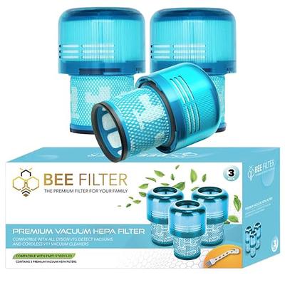 Bee Filter Premium Vacuum Filters Replacement Part Compatible with Dyson V15,  Dyson V15 Detect, Dyson V11 Animal, Dyson V11 Filter, Dyson V15 Filter,  Compare to Part 970013-02, 970013-03 (3 Filters) - Yahoo Shopping