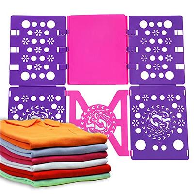 Shirt Folding Board T Shirts Clothes Folder Durable Plastic Laundry  Adjustable