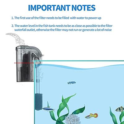 Boxtech Aquarium Hang On Filter - Power Waterfall Suspension
