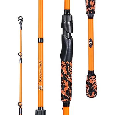 Sougayilang Fishing Rod, Carbon Fiber Spinning & Casting Rod, Telescopic  Fishing Pole Designed for Bass, Trout, Salmon, Steelhead, for Fresh 