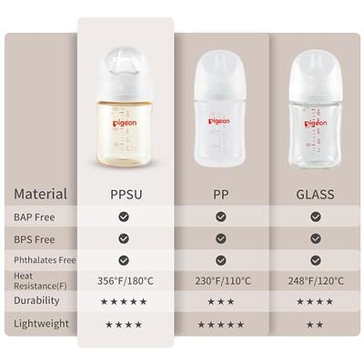 WHY do we recommend Pigeon SS nipples and what bottles are they