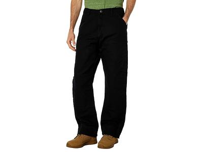 Carhartt Men's Loose Fit Washed Duck Insulated Pants, Black