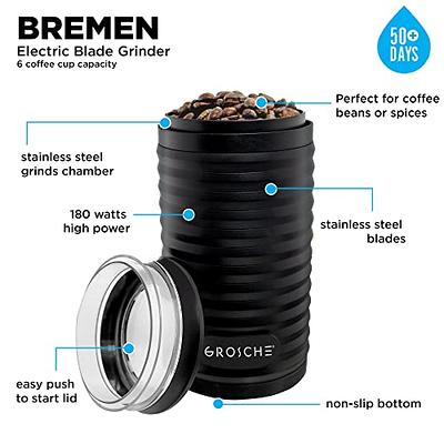 180W Electric Coffee Bean Grinder High Capacity Coffee Grinding Machine Burr