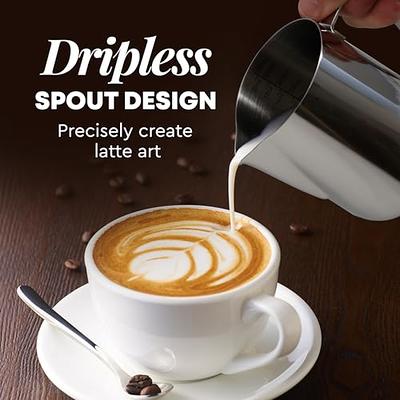 Milk Frother Cup and Pitcher — Dianoo Espresso Milk Frother Cup