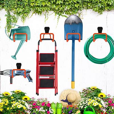  PeoMev Metal Garden Hose Holder - Heavy Duty Hose Hanger Wall  Mounted Water Hose Holder for Outside Yard, Sturdy Hose Reel Hose Hooks for Water  Hose : Patio, Lawn & Garden