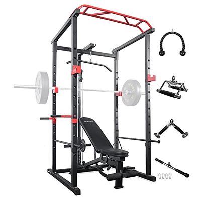 Smith Machine Cage System Home Gym Multifunction Rack, Total Body Workout  Training System