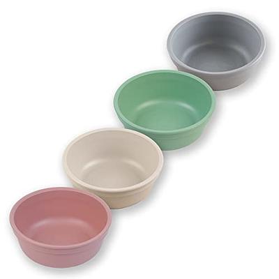 Re Play Made in USA 12 Oz. Reusable Plastic Bowls, Pack of 3 Without Lid -  Dishwasher and Microwave Safe Bowls for Snacks and Everyday Dining 