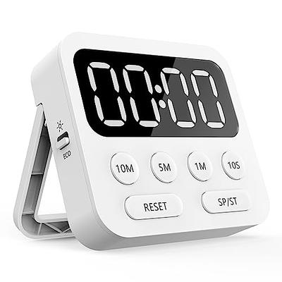 Kitchen Digital Timer Cooking Baking Countdown Timer Large Magnetic LCD  Digital Stopwatch Alarm with Stand Electronic Study Alarm Clock Student  Learning Mute Kitchen Utensils Tools