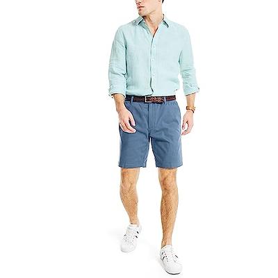 CRZ YOGA Men's All Day Comfy Golf Shorts - 7 / 9'' Stretch Lightweight  Casual Work Flat Front Shorts with Pockets