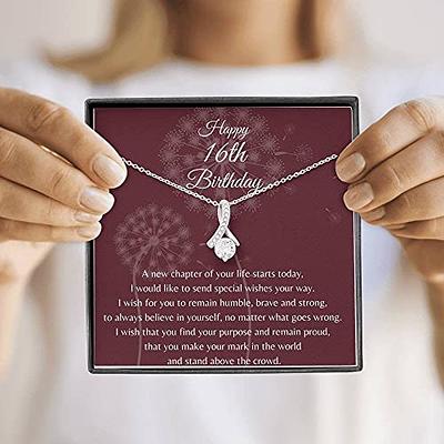 Anavia Mom and Daughter Gift Set, Mother Daughter Necklace, Jewelry Gift,  Gift for Daughter, Birthday Gift, Christmas Gift for Her, Two Cube  Necklaces with Wish Card-[Rose Gold Charms] 