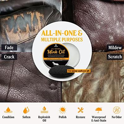 Nano Leather and Suede Hydrophobic Spray, Water and Stain Repellent,  Waterproofing for Boots, Car Seats, Furniture, Jackets, Shoes, Bags and  More