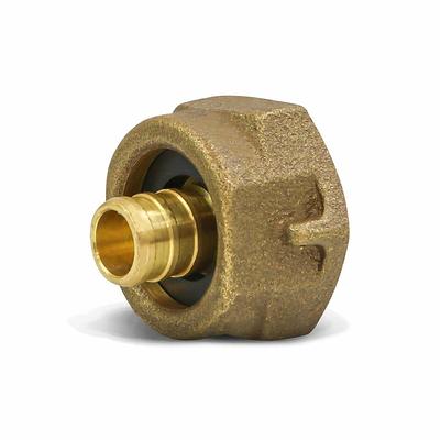 Ace Add A Tee 3/8 in. Female Compression Swivel X 1/4 in. D Male Compression  Brass Adapter - Ace Hardware