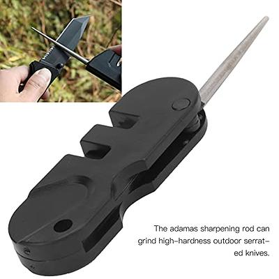 Pocket Knife Sharpener, Tungsten Steel Portable Knife Sharpening Tool for  Quickly Repairing and Honing Straight or Serrated Blade Sharpeners Knives,  Axes & Saws - Yahoo Shopping