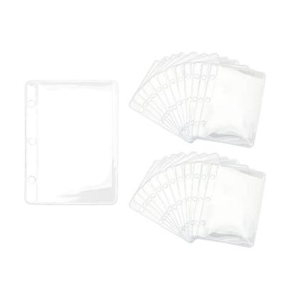 Clear with Pocket Plastic Sleeves