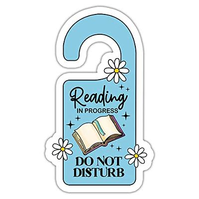 Book reading stickers kindle stickers laptop stickers tablet journal  stickers