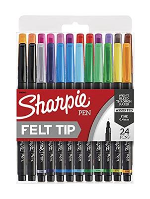 Sharpie Permanent Markers Ultra Fine Point Cosmic Color Limited Edition 24  Count