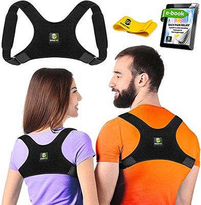 Back Brace and Posture Corrector for Women and Men, Back Straightener Posture Corrector, Scoliosis and Hunchback Correction, Back Pain, Spine  Fit Geno