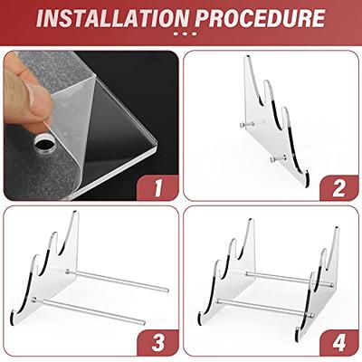 Acrylic Keyboard Mouse Storage Rack, Gaming Keyboard Plate Frame